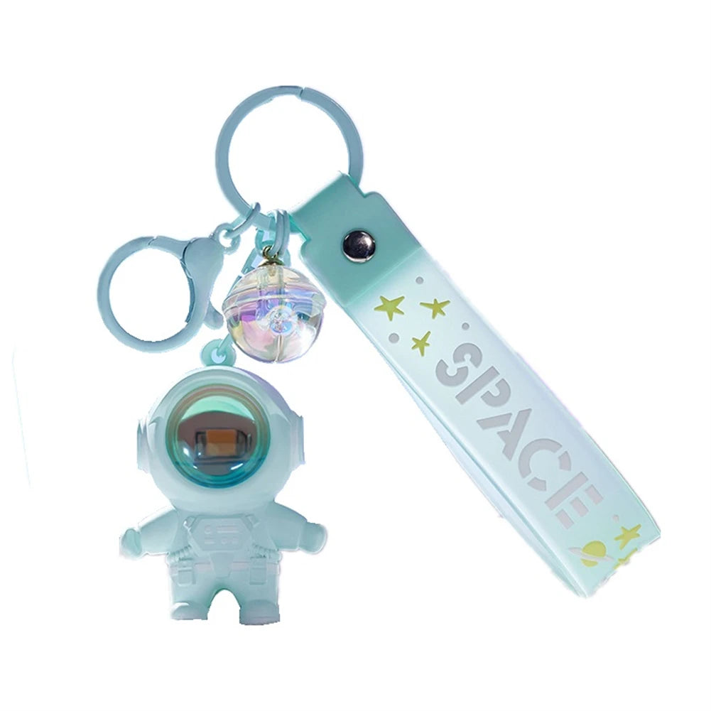 Cool Astronaut Kawaii Key Chain with Sunset Light Cute Keychain Pendant Car Keychains